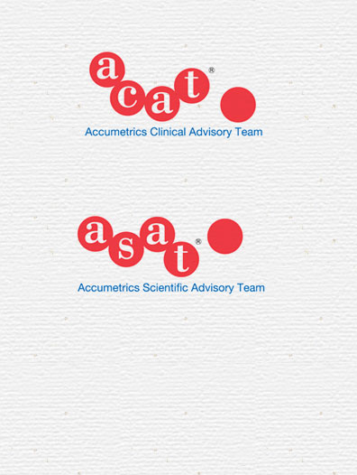 Accumetrics ACAT - ASAT Business Logo Design