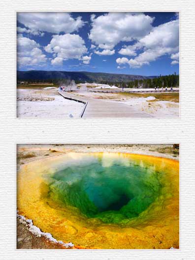 Hot Springs - Yellowstone National Park