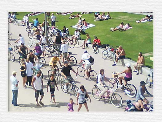 Huntington Beach Bicycle Trail - Bikers1