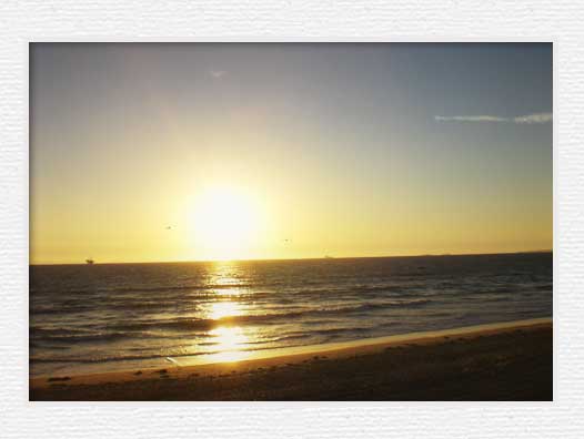 Huntington Beach Bicycle Trail - Sunset1