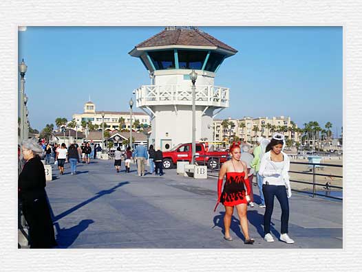 Huntington Beach Pier Fishing - Angel