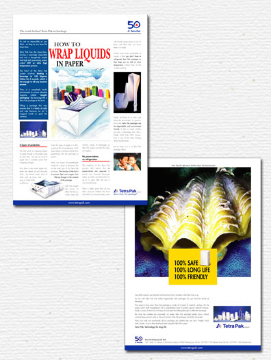 Tetra Pak Full Page Print Ad