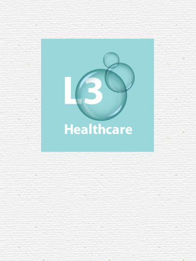 L3 Healthcare Business Logo Design